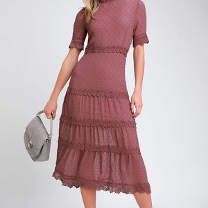 Purple Dress LuLu's Medium 6